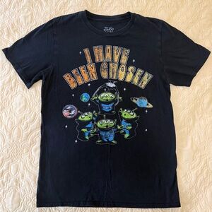 Disney Pixar Toy Story Alien “I Am The Chosen One” 100% Cotton Shirt size S